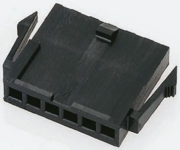 TE Connectivity, Micro MATE-N-LOK Male Connector Housing, 3mm Pitch, 10 Way, 2 Row