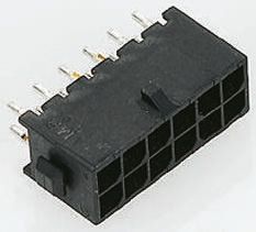 TE Connectivity Micro MATE-N-LOK Leiterplatten-Stiftleiste Gerade, 20-polig / 2-reihig, Raster 3.0mm, Kabel-Platine,