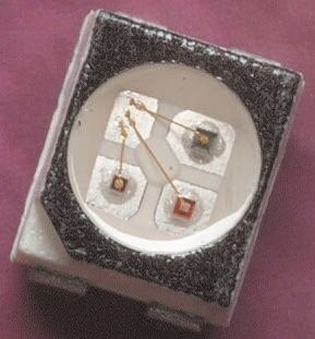 Broadcom SMD LED Grün, Rot 2,2 V, 120 °, 4-Pin PLCC 4