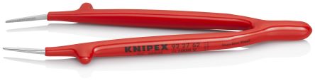 Knipex 150 Mm, Nickel Plated Steel, Smooth, Tweezer