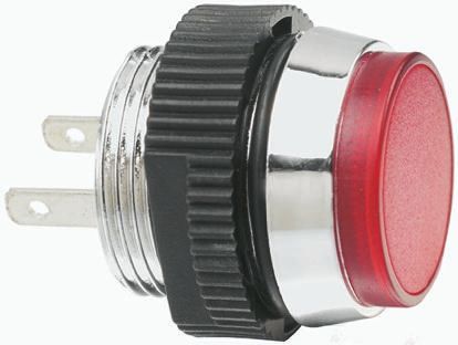 Signal Construct LED Schalttafel-Anzeigelampe Weiß 24 → 28V, Montage-Ø 16mm