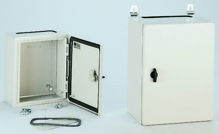 Schneider Electric Caja De Pared Spacial CRN De Acero Gris,, 600 X 400 X 150mm, IP66