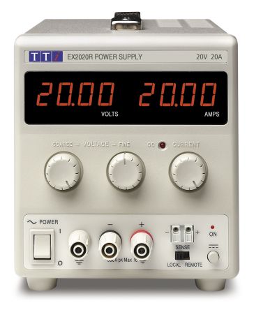 Aim-TTi EX2020, Labornetzgerät 400W, 0 → 20V / 0 → 20A