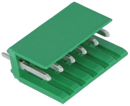 TE Connectivity AMPMODU MOD I Leiterplatten-Stiftleiste Gerade, 6-polig / 1-reihig, Raster 3.96mm, Platine-Platine,