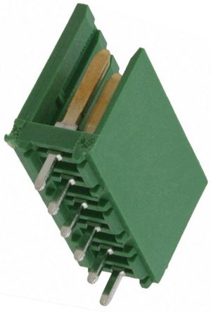 TE Connectivity Conector Macho Para PCB Serie AMPMODU MOD I De 6 Vías, 1 Fila, Paso 3.96mm, Para Soldar, Montaje En