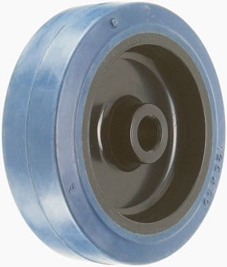 LAG Rubber Abrasion Resistant, Quiet Operation, Shock Absorbing Trolley Wheel, 180kg
