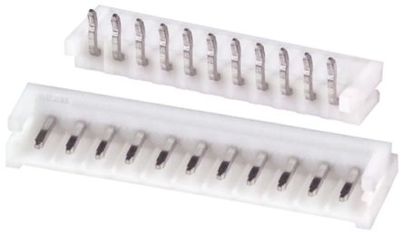 JST EH Leiterplatten-Stiftleiste Gewinkelt, 11-polig / 1-reihig, Raster 2.5mm, Kabel-Platine, Lötanschluss-Anschluss,