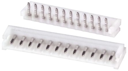 JST EH Leiterplatten-Stiftleiste Gewinkelt, 12-polig / 1-reihig, Raster 2.5mm, Kabel-Platine, Lötanschluss-Anschluss,