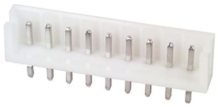 JST EH Leiterplatten-Stiftleiste Gerade, 9-polig / 1-reihig, Raster 2.5mm, Kabel-Platine, Lötanschluss-Anschluss, 3.0A,