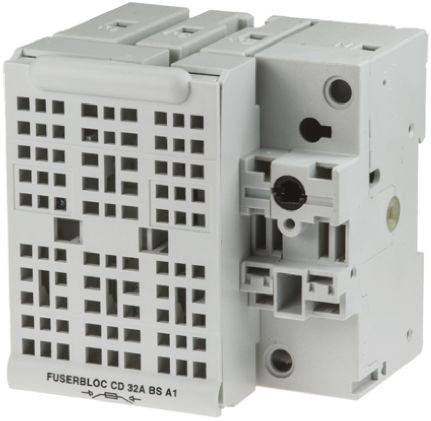 20 A 3P Fused Isolator Switch, A1 Fuse Size