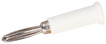 Teishin Electric, White 4 mm Test Plug &amp; Socket