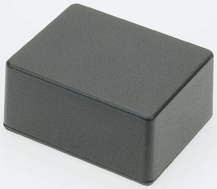 Hammond 压铸铝外壳, 外部尺寸119.5 x 119.5 x 55mm, 1590系列, IP54, 黑色, 屏蔽