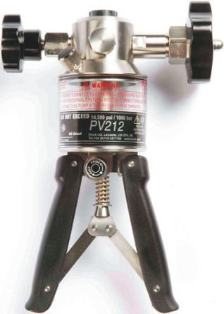 Druck, 手动液压压力泵, 最大压力700bar, 最小压力0bar, 1/4 BSP， 3/8 BSP压力连接