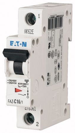 Eaton Moeller MCB Leitungsschutzschalter Typ S, 1-polig 10A 230V, Abschaltvermögen 10 KA XEffect
