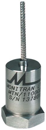 Monitran 振动传感器, 最低工作温度-55°C, 最高工作温度+140°C, 最大8 mA