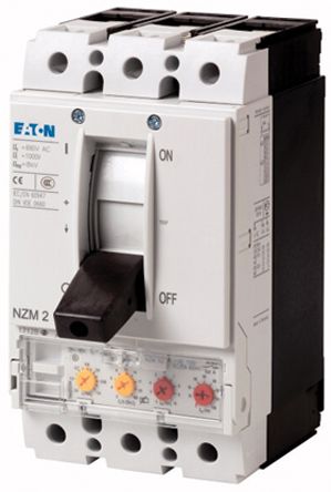 Eaton Interruttore Magnetotermico Scatolato 259127 NZMH2-VE250, 1, 250A, 690V, Potere Di Interruzione 150 KA, Fissa