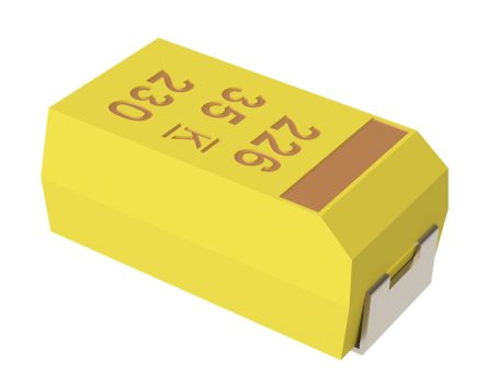 KEMET T491 Kondensator, MnO2, 2.2μF, 20V Dc SMD, ±10%, Gehäuse B, +125°C