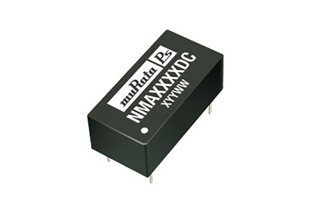Murata Power Solutions Murata NMA DC/DC-Wandler 1W 5 V Dc IN, ±5V Dc OUT / ±100mA 1kV Dc Isoliert