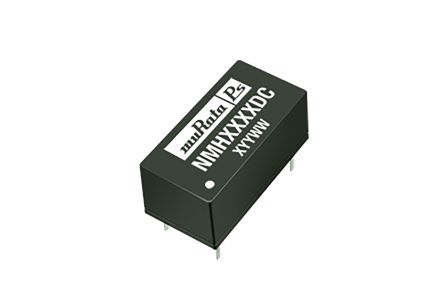 Murata Power Solutions Murata NMH DC/DC-Wandler 2W 5 V Dc IN, ±12V Dc OUT / ±83mA 1kV Dc Isoliert