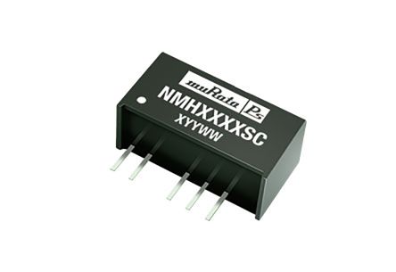 Murata Power Solutions Murata NMH DC/DC-Wandler 2W 5 V Dc IN, ±15V Dc OUT / ±67mA 1kV Dc Isoliert