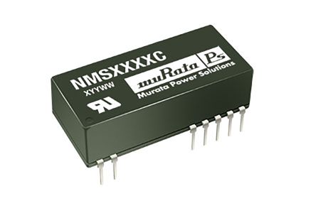 Murata Power Solutions Murata NMS DC/DC-Wandler 2W 5 V Dc IN, ±9V Dc OUT / ±111mA 6kV Dc Isoliert