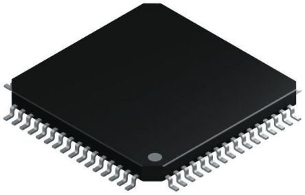 Microchip Microcontrôleur, 32bit, 64 Ko RAM, 512 Ko, 80MHz, TQFP 64, Série PIC32MX