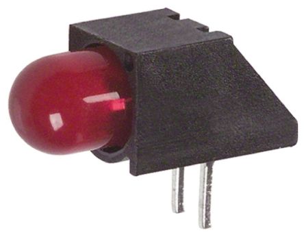 Dialight 红光LED电路板指示灯, 1灯珠, 通孔安装, 2针