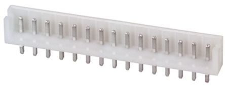 JST EH Leiterplatten-Stiftleiste Gerade, 15-polig / 1-reihig, Raster 2.5mm, Kabel-Platine, Lötanschluss-Anschluss,
