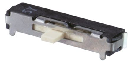 Nidec Components Copal Schiebeschalter, SP PCB-Montage 0,1 @ 12 Vdc A, Lötanschluss