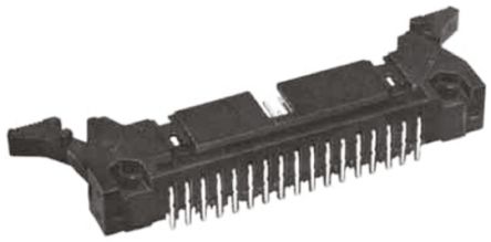 Hirose Conector Macho Para PCB Ángulo De 90° Serie HIF3B De 40 Vías, 2 Filas, Paso 2.54mm, Para Soldar, Orificio Pasante