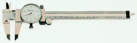 Mitutoyo Calibre Dial, 505-671, 150mm, 0,02 Mm,, Imperial O Métrico, Con Calibrado UKAS