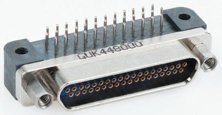 Glenair Conector D-sub, Serie GMR7590, Paso 1.91mm, Ángulo De 90°, Orificio Pasante, Hembra, Terminación Soldador, 3A