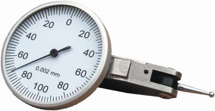 RS PRO Reloj Palpador, Métrico, Med. Máx. +0.2mm, Precisión ±0,02 Mm, Resolución 0,002 Mm