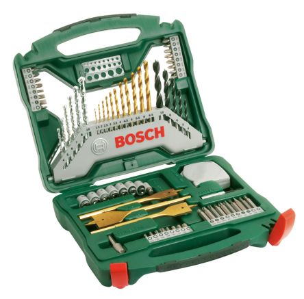 Bosch 钻头套件, 70件, 最大尺寸 32mm, 最小尺寸 1.5mm多材料, 高速钢