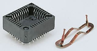 E-TEC IC-Sockel PLCC-Buchse 2.54mm Raster 32-polig Abgewinkelt