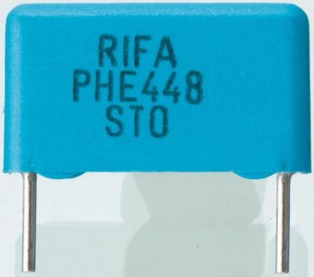 KEMET PHE448 Folienkondensator 4.7nF ±5% / 1.6 KV Dc, 650 V Ac, THT Raster 15mm