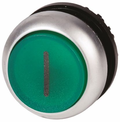 Eaton RMQ Titan Series Green Illuminated Maintained Push Button Head, 22mm Cutout, IP69K