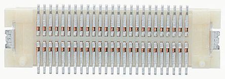 Hirose DF17 Leiterplatten-Stiftleiste Gerade, 50-polig / 2-reihig, Raster 0.5mm, Platine-Platine,