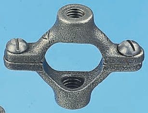 Georg Fischer Galvanised Iron Pipe Collar, 3/4in