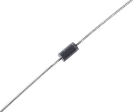 Vishay 1N4001 THT Diode, 50V / 1A, 2-Pin DO-204AL