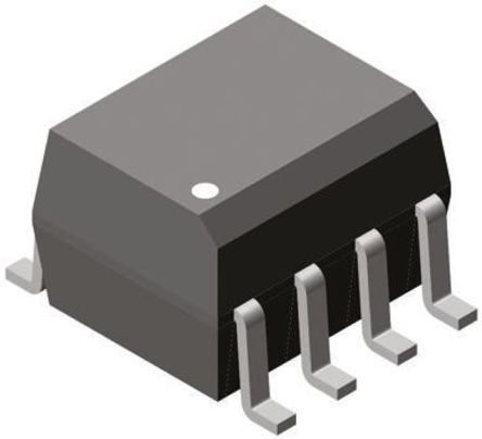 Vishay Optoacoplador De 2 Canales, Vf= 1.55V, Viso= 4 KVrms, IN. DC, OUT. Transistor, Mont. Superficial, Encapsulado