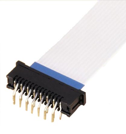 JST 1mm Pitch 20 Way Straight Female FPC Connector