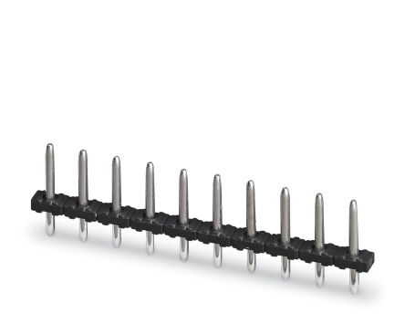 Phoenix Contact, 5.0mm Pitch, COMBICON PST, 10 Way,, Pluggable Terminal Block, Pin Header, Through Hole, Solder