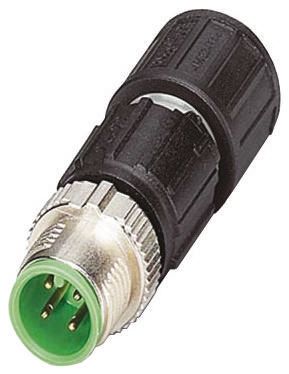 phoenix contact m12 4 pin male connector