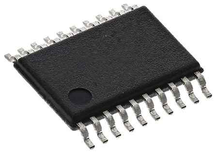 Texas Instruments SN74AHCT574PWR Octal D Type Flip Flop IC, 3-State, 20-Pin TSSOP