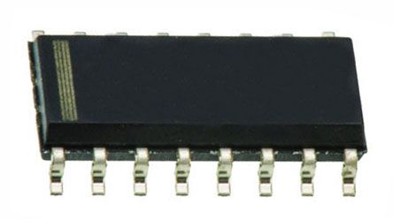 Texas Instruments SN74HC174DR Hex D Type Flip Flop IC, 16-Pin SOIC