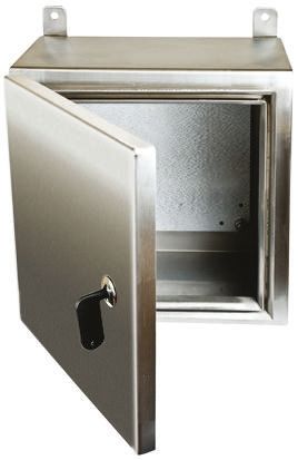 RS PRO 304 Stainless Steel Wall Box, IP69K, 500 Mm X 500 Mm X 200mm