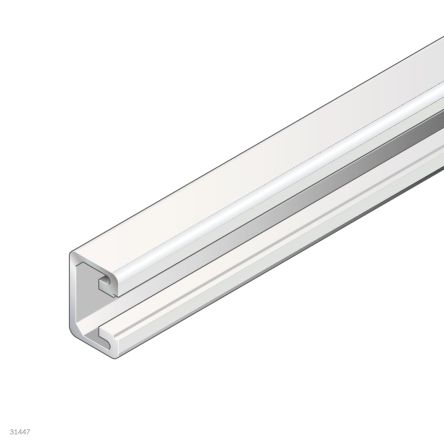 Bosch Rexroth Silver Aluminium Profile Strut, 15 X 22.5 Mm, 10mm Groove, 1000mm Length