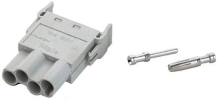Epic Contact HBE 2.5, MCB Robustes Power Steckverbinder-Modul, 4-polig 25A Buchse, MC-Modulkit