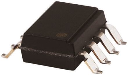 Broadcom Optoacoplador De 1 Canal, Vf= 1.8V, Viso= 3.750 Vrms, IN. DC, OUT. Transistor, Mont. Superficial, Encapsulado